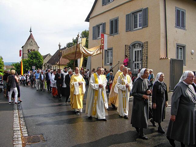 (Archivbild) Festliche Prozessionen mit prominenten Gästen wird es einige geben im Jubiläumsjahr – hier an Mariä Himmelfahrt, wo ...