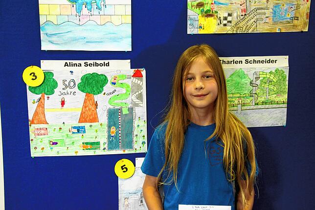 Alina Seibold erreichte den 3.Platz in der Bewertung für die Klassen 3 und 4.