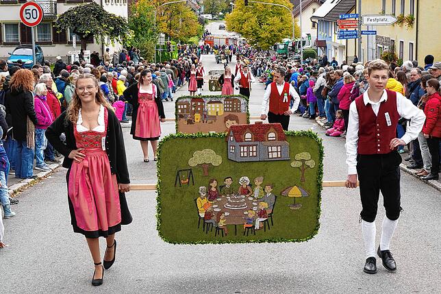 Bild 8: Kreiserntedankfest Brigachtal: Die schönsten Bilder vom Umzug  – Teil 3