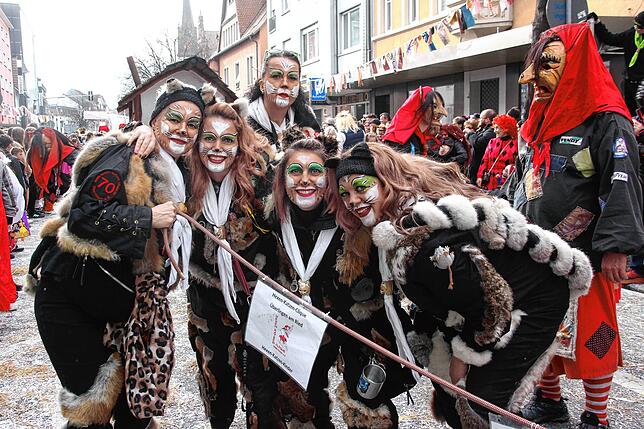 Bild 6: Fasnets-Umzug der Poppelezunft in Singen &ndash; Teil 2