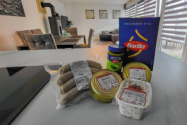 So viel Auswahl wie ein Supermarkt bieten die Automaten nicht. Da muss der Koch kreativ werden.