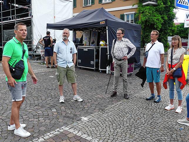 Bild 12: Die besten Bilder der Führung hinter die Kulissen vom Openair-Konzert von Lea in Markdorf