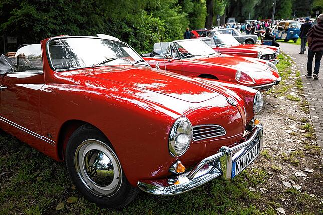 Bild 13: So war das Oldtimer Treffen an der Sichelhenke in Bohlingen