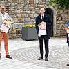 Sie unterstützen die Vereine mit einem Hilfsfond (von links): Steffen Würth, Vorsitzende des Stiftungsrates der Bürgerstiftung, ...