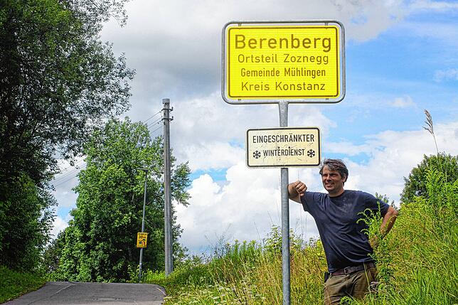 Auch wenn der Berenberg in den vergangenen Jahrhunderten oftmals Besitz und Zugehörigkeit gewechselt hat. Möchte nun Denis Hahn hier ...