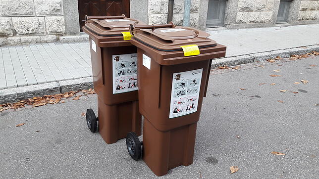 So sieht die neue Biotonne im Kreis Waldshut aus. Aufgrund von Lieferengpässen konnten aber noch nicht alle Haushalte beliefert werden.