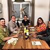 Das Team-Bodensee beim perfekten Dinner (von links): Patrick aus Überlingen, Kevin auf Friedrichshafen, der am Mittwoch Gastgeber sein ...