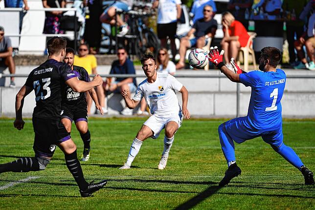 Bild 3: SV 08 Laufenburg ist mit dem Remis beim FC Wittlingen gut bedient &ndash; und wir haben Bilder!