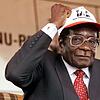 Der frühere Präsident Robert Mugabe, hier bei einer Parteiveranstaltung 2000. Bild: AFP