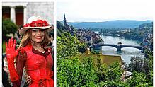 Der Künstleragent Tom Beser ist seit über 30 Jahren mit dem Popstar La Toya Jackson (links) befreundet. Sein Haus in Laufenburg strahlt ...