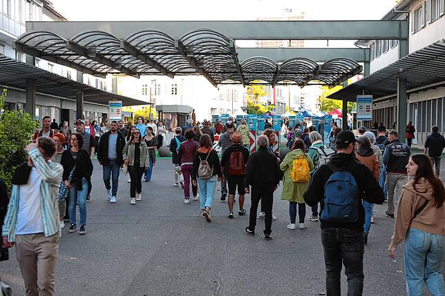 Bild 7: 24 Stunden wird gestöbert und durch Konstanz und Kreuzlingen flaniert