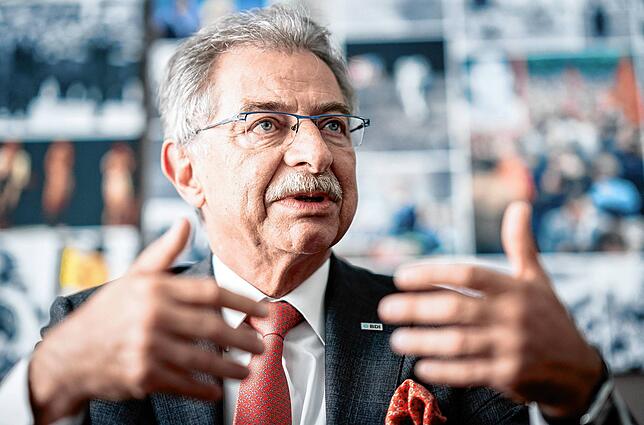 Dieter Kempf, Präsident des Bundesverbandes der Deutschen Industrie (BDI), hofft auf bessere Beziehungen mit den USA