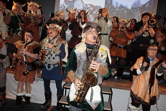 Bild 25: Ein ganz besonderer Guggenmusik-Abend in Neufrach