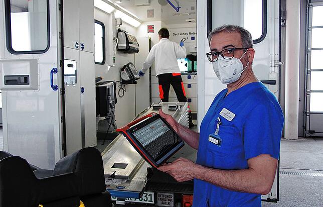 Er ist der Leiter der Notaufnahme am Schwarzwald-Baar-Klinikum: Professor Bernhard Kumle (Archivbild von 2021).