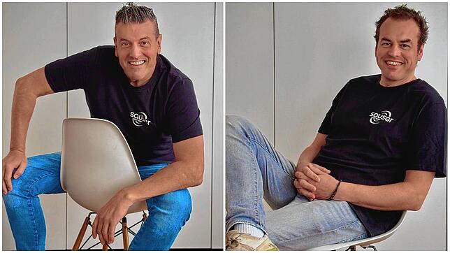 Rik (links) und Kais Sauser planen die Rad-DM für Bad Dürrheim und Donaueschingen.