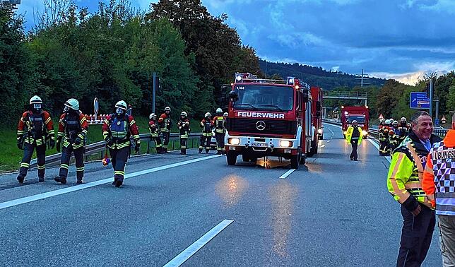 Die Übung wurde von der Autobahn GmbH des Bundes organisiert.