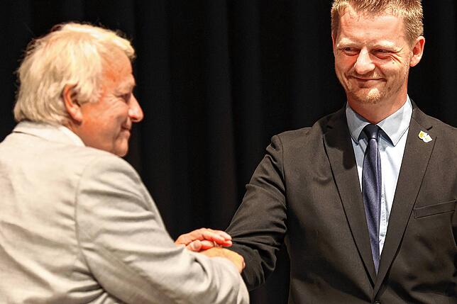 Bild 9: Festakt 50 Jahre Städtepartnerschaft in der Markolfhalle