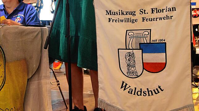 So sieht das Logo des Musikzugs St. Florian der Freiwilligen Feuerwehr Waldshut aus.