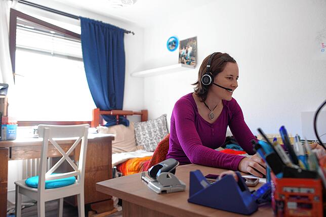 Melanie Joos musste im Homeoffice lernen, sich echte Pausen zu nehmen.