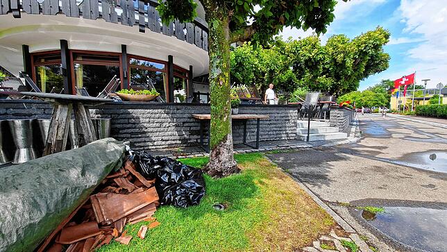Bild 5: Bodensee: Fotos vom schweren Unwetter und den Schäden!