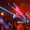 Die Band Audesno bei ihrem Auftritt in der Rocknacht in Orsingen. Sie wird als eine von zwei Rockbands beim Auftakt des Milchwerk Musik ...