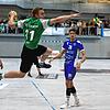 Der Mann des Spiels im Team des TV Ehingen: Marius Dreher (am Ball, hier beim Hinspiel in Steißlingen) steuerte acht Treffer zum Remis ...