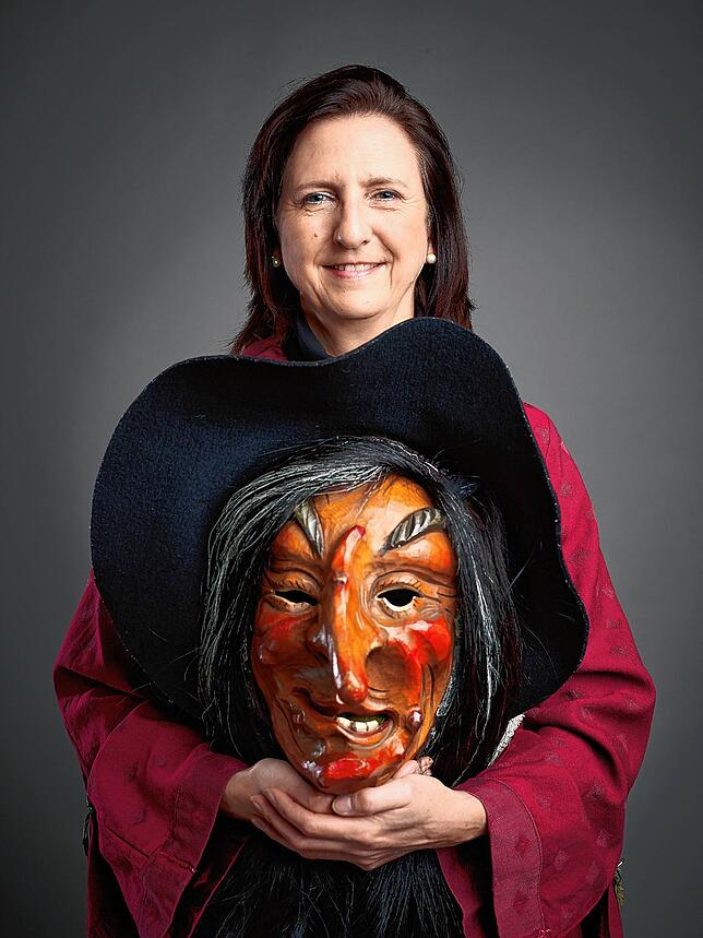 Bild 15: Wer verbirgt sich hinter der Larve? Zweiter Teil des Foto-Projekts über die Gesichter der Fasnacht