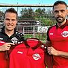 Neuzugang: Sportchef Matthias Wenk (links) freut sich auf Arianit Metaj, der vom SV Karsau zum FC Wallbach kommt.