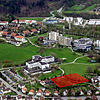Das erste Projekt auf dem künftigen Gesundheitscampus wird der neue Kindergarten sein. Auf dem rot schattierten Grundstück südlich des ...