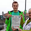 Felix Hartmann und Britta Hering zeigen, wofür am Samstag, 8. Februar 2025, in Konstanz demonstriert werden soll. Für die Demokratie, ...