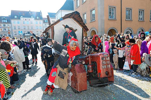 Bild 20: Konstanzer Fasnachtsumzug 2025: Die besten Bilder aus der Altstadt
