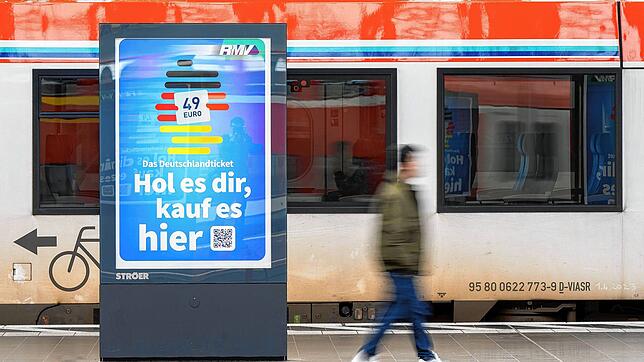 Werbung für das Deutschlandticket – die Vorteile sind klar, deswegen sollte es erhalten werden.