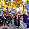Für Wolfgang Lechler (Mitte) ist die Fasnet 2022 die letzte Saison als Narrenmutter und Vorsitzender der Überlinger Narrenzunft. Er ...