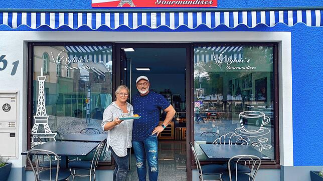 Sylvia und Philippe Navoizat bringen eine Prise Frankreich nach Donaueschingen. Das Pain au chocolat gehöre zu den Verkaufsschlagern.