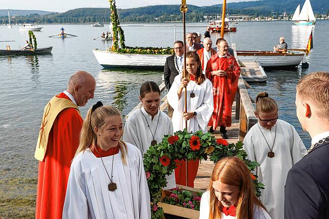 Bild 26: Bilder von der Mooser Wasserprozession