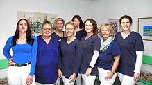 Das Team bleibt (v.l.): Nathalie Böck, Margit Schäfer, Martina Klauser, Christine Kleiner, Nicole Krätz, Rebecca Müller, Barbara ...