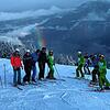 Mitglieder des Ski-Clubs Villingen beim Weihnachtsskicamp im Montafon. Zum Jahreswechsel herrschen dort immerhin einigermaßen akzeptable ...
