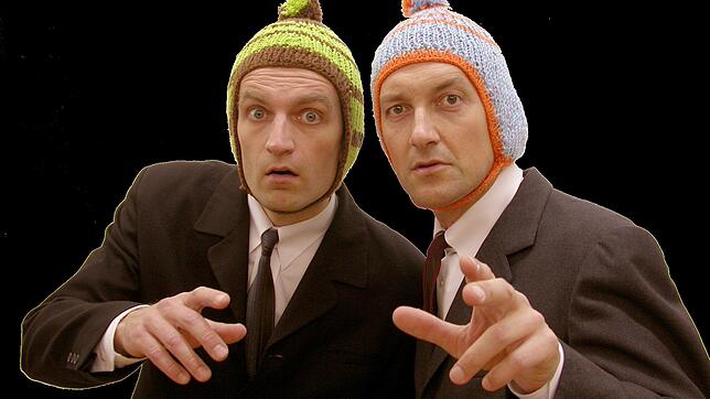 Sebastian Rüger und Frank Smilgies wollen als Ulan & Bator den Bonndorfer Löwen erhalten.