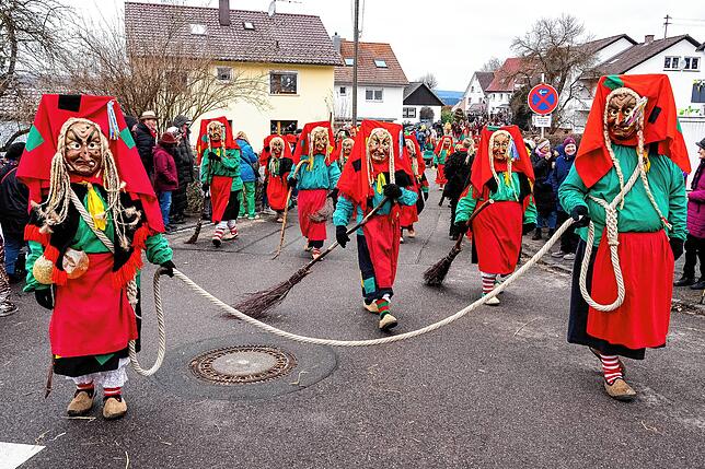 Bild 16: Grenzsteintreffen Brigachtal: So schön war‘s beim Umzug durch Kirchdorf – Teil 2