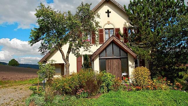 Die Frauen und Kinder aus Grimmelshofen erhielten Asyl in der methodistischen Kapelle in Schleitheim.