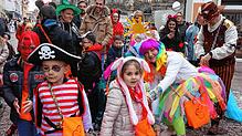 Jede Menge Spaß an der Fasnacht! Am Hochrhein und im Südschwarzwald wurde am Schmutzigen Donnerstag kräftig gefeiert &ndash; so wie hier ...