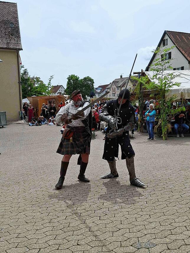 Bild 11: Mittelalter hautnah: Tausende beim 7. Stettener Spectaculum mit Rittern, Gauklern und Magiern