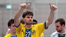 Adieu nach fünf erfolgreichen Jahren: Fynn Beckmann möchte sich im Sommer mit dem Aufstieg in die 2. Bundesliga von der HSG Konstanz ...