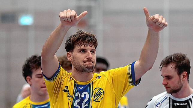 Adieu nach fünf erfolgreichen Jahren: Fynn Beckmann möchte sich im Sommer mit dem Aufstieg in die 2. Bundesliga von der HSG Konstanz ...