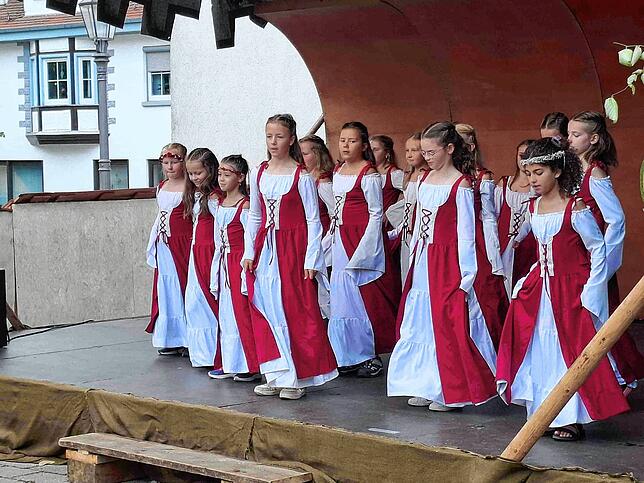 Bild 22: Mittelalter hautnah: Tausende beim 7. Stettener Spectaculum mit Rittern, Gauklern und Magiern