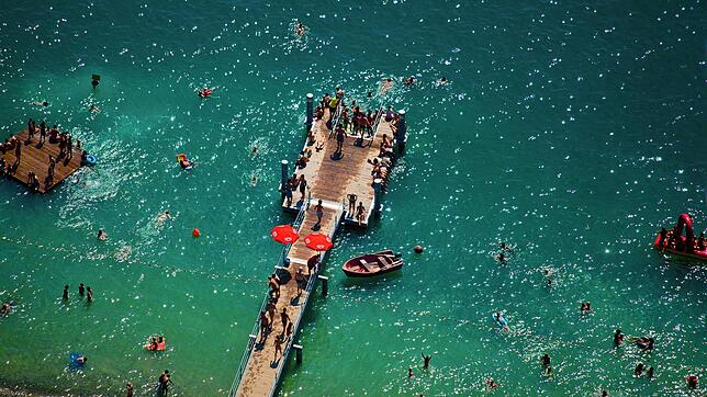 Das Überlinger Strandbad West lockt im Sommer die Massen. Wie wird es in Zeiten von Corona aussehen?