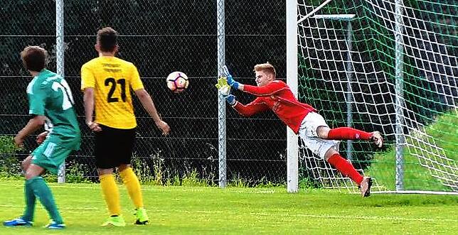 Der Fänger: Louis Gnädinger stand zuletzt im Tor des U23-Teams des FC Schaffhausen/CH.
