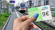 Das Neun-Euro-Ticket ist ab dem 23. Mai an vielen Verkaufsstellen im Landkreis Konstanz erhältlich. Aber auch in der Bahn-App &bdquo;DB ...