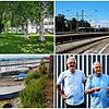 Die Zukunft der Wiese am Krankenhaus, Barrierefreiheit am Bahnhof, Niedrigwasser am Bodensee und Unterstützung der Junker von ...