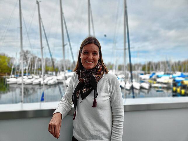 Sonja Meichle, Vize-Chefin des Branchenverbands Maritime Wirtschaft und in der Geschäftsleitung von Ultramarin in Kressbronn.